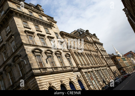 Que vous recherchiez un ingram street rue commerçante de Merchant City Glasgow scotland uk Banque D'Images