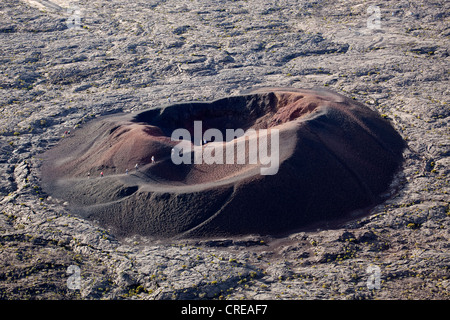 Le Formica Leo volcan dans la région volcanique du volcan Piton de la Fournaise, La Réunion, océan Indien Banque D'Images