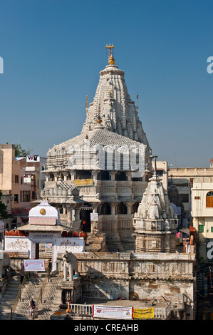 Temple Hindou, Jagdish-Temple, Udaipur, Rajasthan, Inde, Asie Banque D'Images