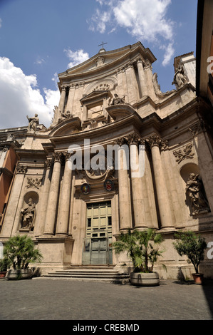 Italie, Rome, église de San Marcello al Corso Banque D'Images