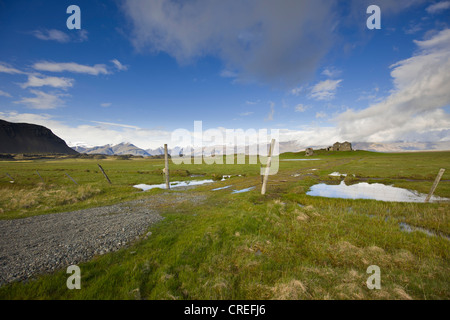 Ferme abandonnée, l'Islande, le nord de l'Europe, PublicGround Banque D'Images