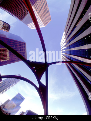 Down Town, USA, Californie, Los Angeles Banque D'Images