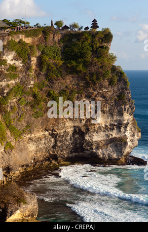 Pura Luhur Ulu Watu, Pura Luhur, Temple de la mer du sud de Bali, Bali, Indonésie, Asie du Sud, Asie Banque D'Images