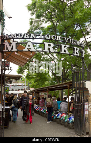 Camden Lock Village Market London England UK Banque D'Images