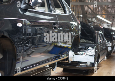 Hyundai Beijing No.1, l'usine de production automobile à Beijing, Chine Banque D'Images