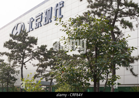 Hyundai Beijing No.1, l'usine de production automobile à Beijing, Chine Banque D'Images