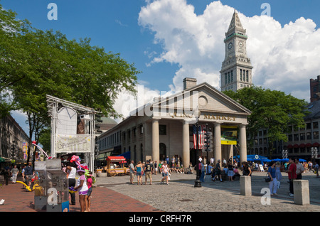 Quincy Market, Boston, Massachusetts, USA, Banque D'Images