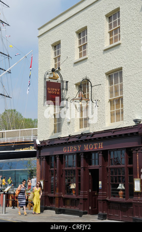 La spongieuse pub dans Greenwich, London, UK Banque D'Images