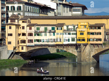 L'article de Ponte Vecchio Florence Italie Banque D'Images