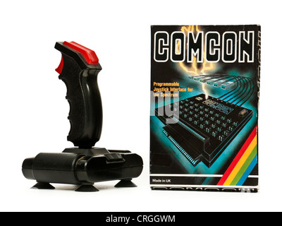 Années 1980 COMCON interface joystick programmable pour le Sinclair Spectrum-series ordinateur personnel Banque D'Images