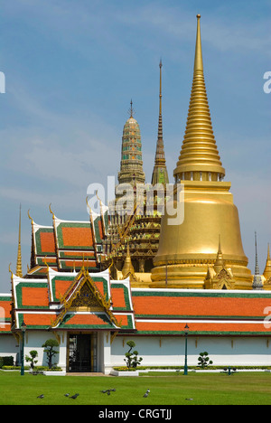 Wat Phra Keo temple , Thaïlande, Bangkok Banque D'Images