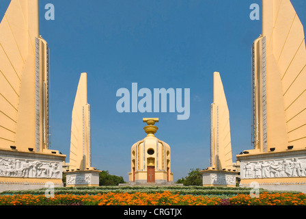 Le Monument de la démocratie à Bangkok, Thaïlande, Bangkok Banque D'Images