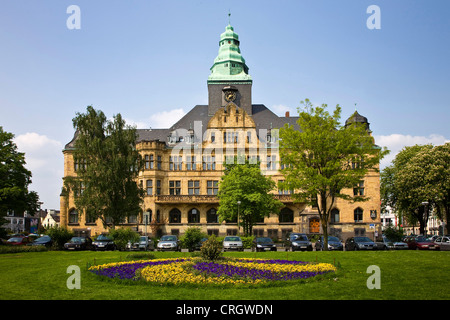 Hôtel de ville de Recklinghausen, Allemagne, Rhénanie du Nord-Westphalie, Ruhr, Recklinghausen Banque D'Images