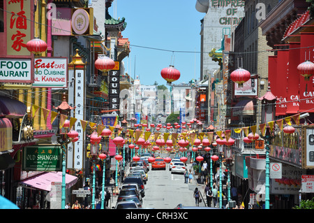 Chinatown - San Francisco Banque D'Images