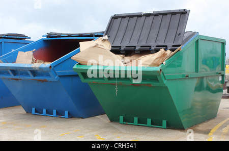 Les déchets industriels Banque D'Images