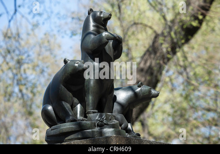 L'ancienne aire de jeux, Central Park, Manhattan, New York City, NYC Banque D'Images