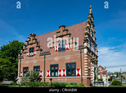 Musée Zwaanendael, Lewes, Delaware, Etats-Unis Banque D'Images