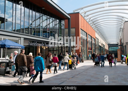 Trinity Walk Shopping Centre, Wakefield Banque D'Images