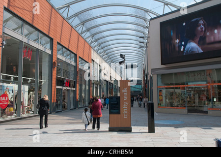 Trinity Walk Shopping Centre, Wakefield Banque D'Images