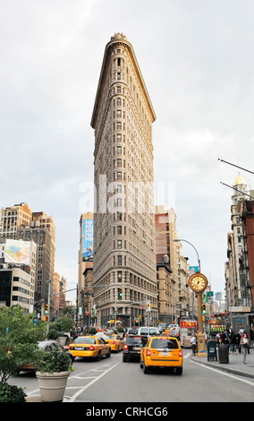 Flatiron Building, New York City Banque D'Images