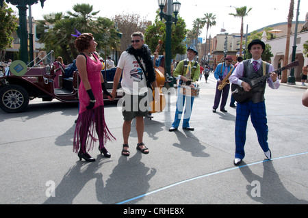 Spectacle musical à Disneyland en Californie Banque D'Images