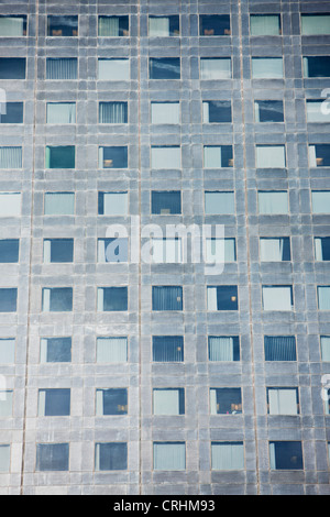 La façade de l'immeuble moderne, full frame Banque D'Images