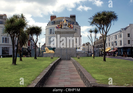 KING'S SQUARE WEYMOUTH. Le Dorset. Banque D'Images