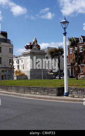 KING'S SQUARE WEYMOUTH. Le Dorset. Banque D'Images