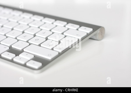 Un clavier avec l'accent sur la touche Entrée Banque D'Images