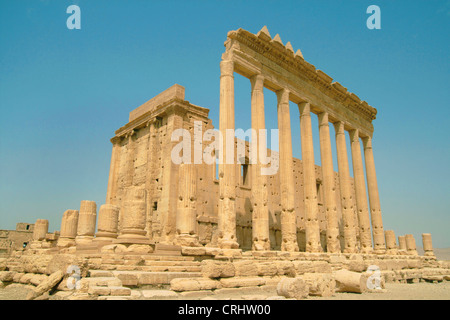 Temple de Baal, la Syrie, Palmyre Banque D'Images