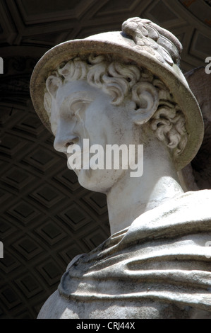 Statue de mercure (Hermes) dans le musée du Vatican Banque D'Images