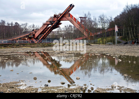 Fossoyeur de charbon de Zollverein mine de charbon à Essen Katernberg, Allemagne, Rhénanie du Nord-Westphalie, région de la Ruhr, à Essen Banque D'Images