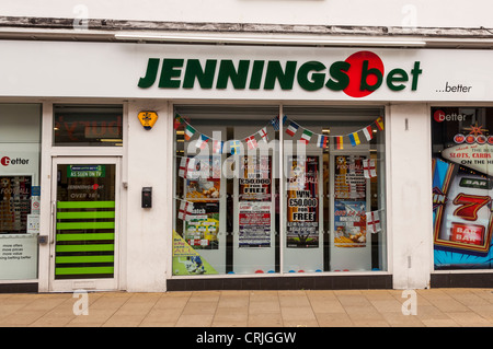 La boutique de Pari pari Jennings store à Ipswich, Suffolk , Angleterre , Angleterre , Royaume-Uni Banque D'Images