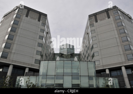 Hotel Hilton Roissy Pole international Roissy Charles de Gaulle Paris France Banque D'Images