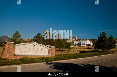 Amérique du Nord, USA, Colorado, Estes Park, site historique de Stanley Banque D'Images