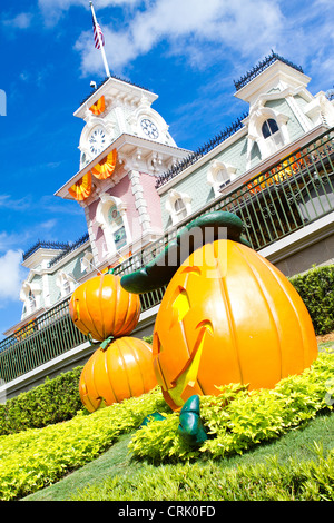 Disneyworld Orlando la Floride par un beau jour d'été Banque D'Images