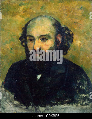 Paul Cézanne autoportrait, 1880 Musée de l'Ermitage Banque D'Images