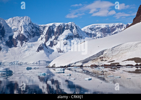 Canal Lemaire, Péninsule Antarctique Banque D'Images