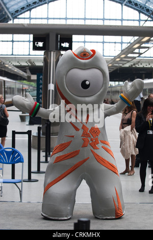 Peluche Wenlock – Mascotte Officielle JO Londres 2012 – Neuve Avec étiquette