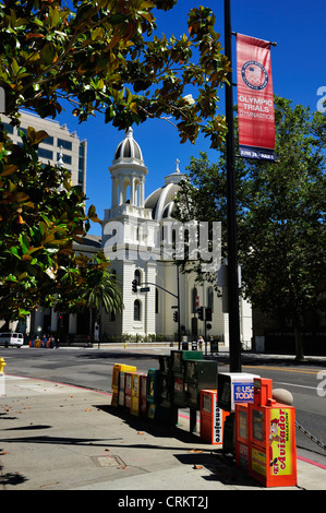 La Basilique De La Cathédrale Saint-Joseph, San Jose Ca Banque D'Images