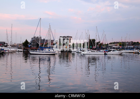 Neptune Marina, Ipswich (anciens quais), Suffolk Banque D'Images