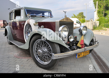 Vintage - limousine Rolls Royce vingt 20HP Banque D'Images