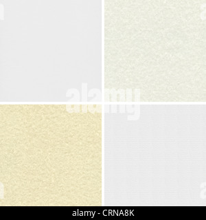 Les textures de papier vierge pour la conception Banque D'Images