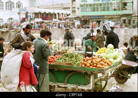 Gemuesemarkt à Kaboul Banque D'Images