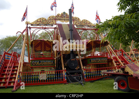 Foire de vapeur d'été à Battersea Park Banque D'Images