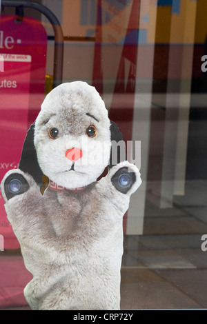 Retour de la suie et d'une vitrine à Londres en Angleterre Banque D'Images