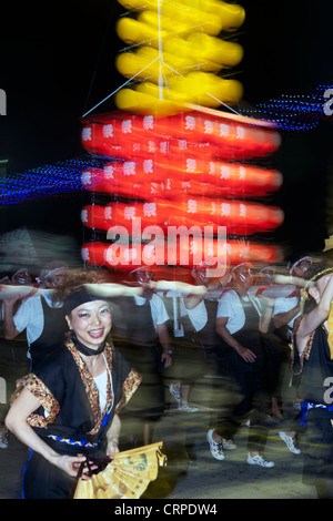 L'Asie du Sud Est, Singapour, Chingay Parade annuelle ayant lieu pendant le Nouvel An chinois Banque D'Images