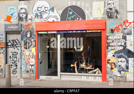 Tracey Neuls magasin à Redchurch street dans le quartier branché de Shoreditch à l'Est de Londres. Banque D'Images