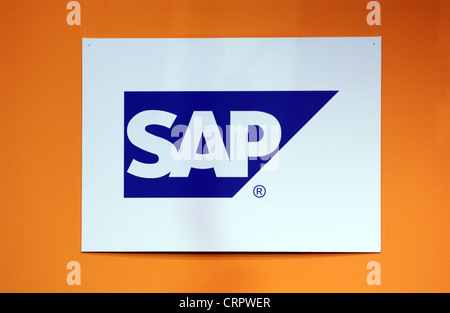 Logo de SAP AG Banque D'Images