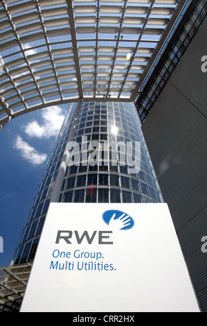 Siège de RWE AG à Essen Banque D'Images